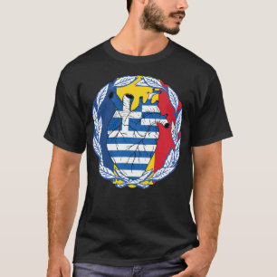 Rumänska Rumänien Grekiska oberoende Grekland T Shirt