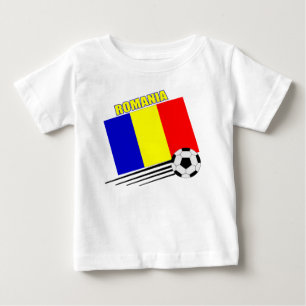 Rumänskt fotbolllag t shirt