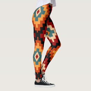 Rumänskt mönster för Folk konst Leggings