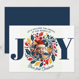 Rumänskt paket JOY Julkort
