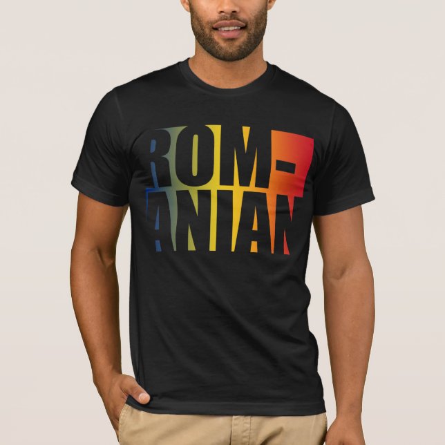 Rumänskt T-shirt (Framsida)