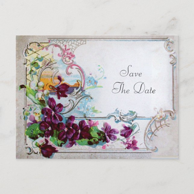 RUMANTICA 4 SPARA DATUM MEDDELANDE VYKORT (Framsida)