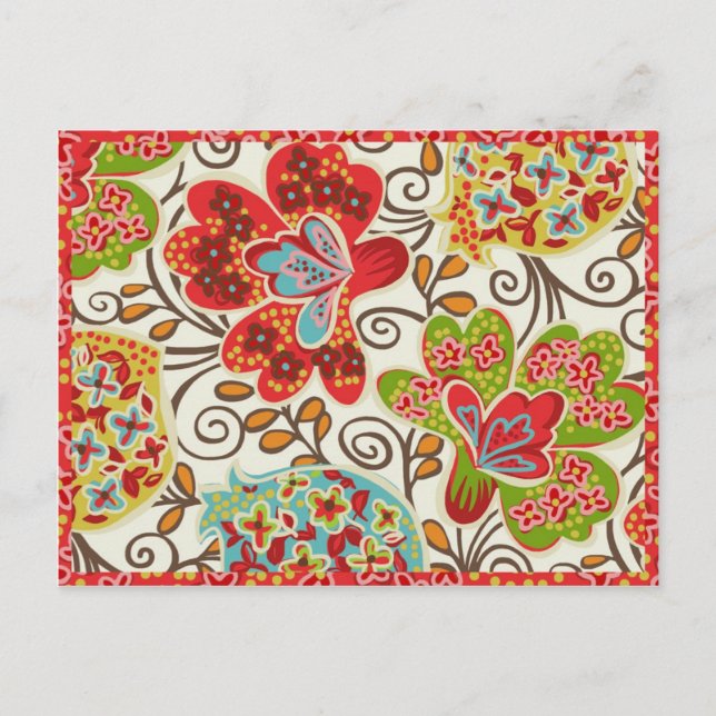 Rumba Dance - Cream Postcard Vykort (Framsida)