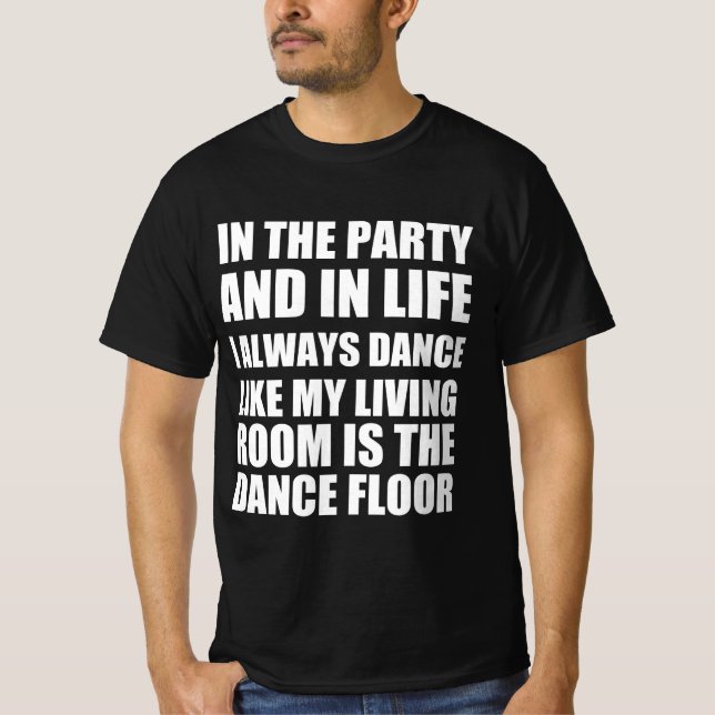 Rumba lustiga citat t shirt (Framsida)