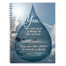 Rumi - A Drop in the Ocean Anteckningsbok