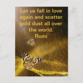 Rumi Fall i kärlek igen Vykort