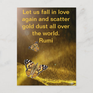 Rumi Fall i kärlek igen Vykort