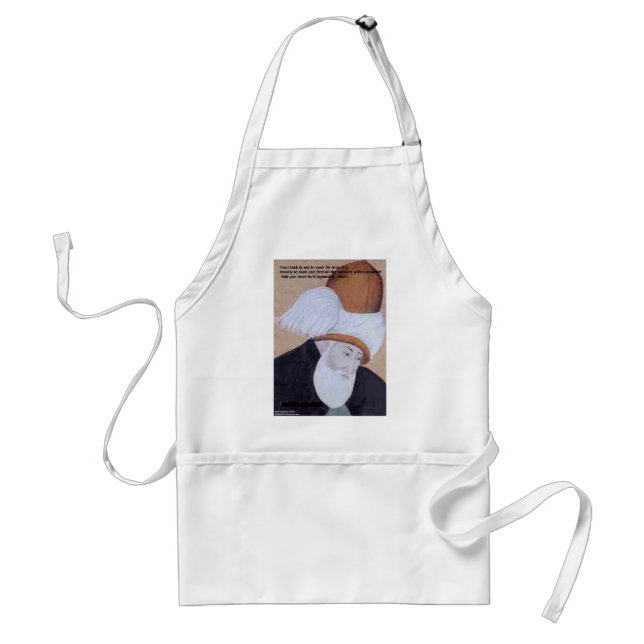 Rumi "Hinder För Kärlek" Citat På T-shirts Kort Förkläde (Framsidan)
