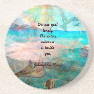 Rumi inspiration citat om Universe Underlägg