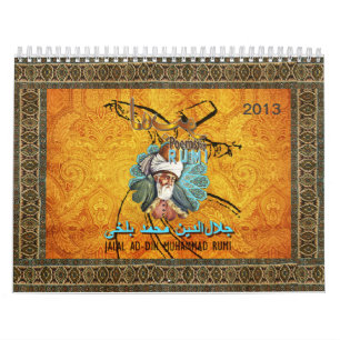 RUMI-kalender 2013 med uplifting kärlekdikter Kalender