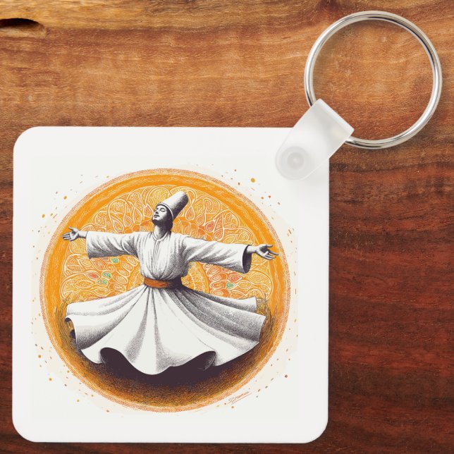 rumi Keychain Nyckelring (Baksida)