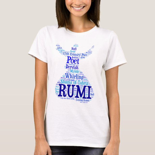 Rumi ordkonst tee shirt (Framsida)