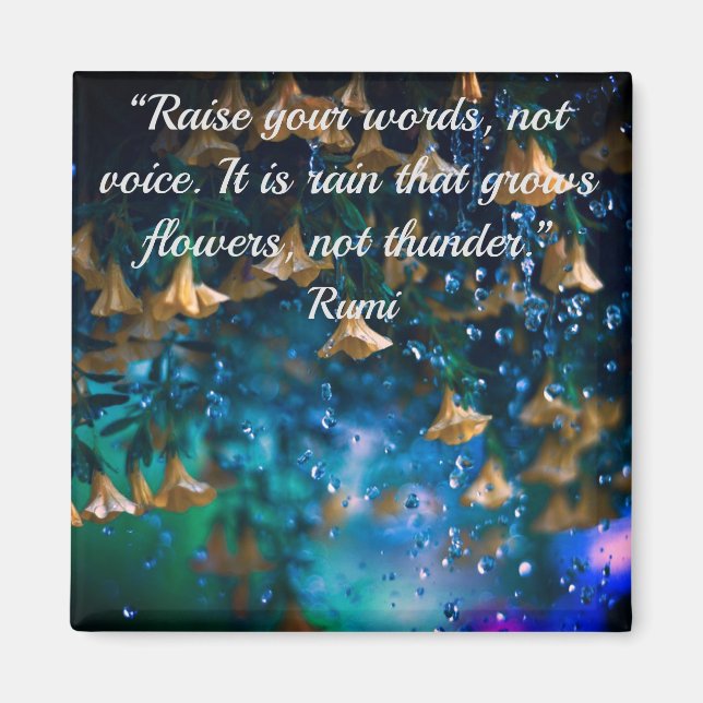 Rumi Quote Magnet (Framsidan)