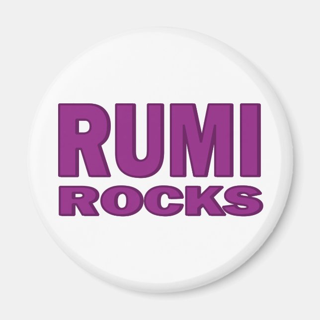 Rumi Sten Magnet (Framsidan)