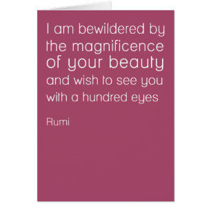 Rumi synar kortet hälsningskort