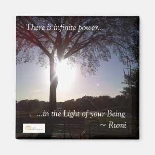 Rumi "tänder av ditt vara" magneten magnet