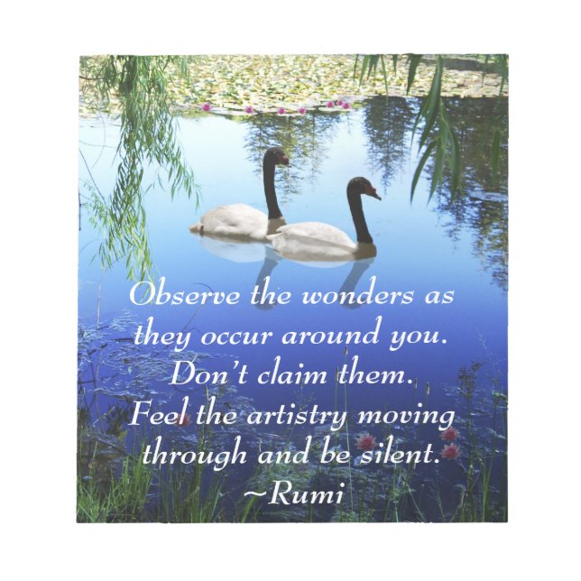 Rumi The wonders Anteckningsblock (Framsida)