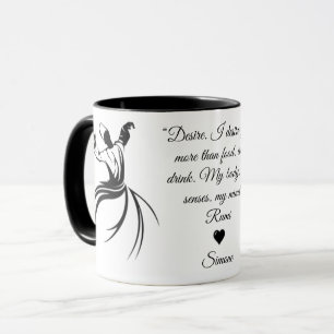 Rumi Valentine Kärlek du poetry Mugg populär