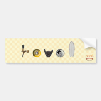 rumla brygga det rikliga företaget bildekal