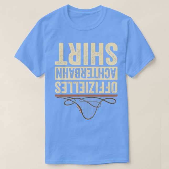 Rummelplatz Nöjespark Tivoli Berg- och dalbana  T Shirt (Design framsida)