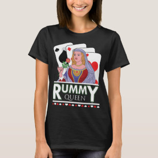 Rummy Queen Card Deck T Shirt