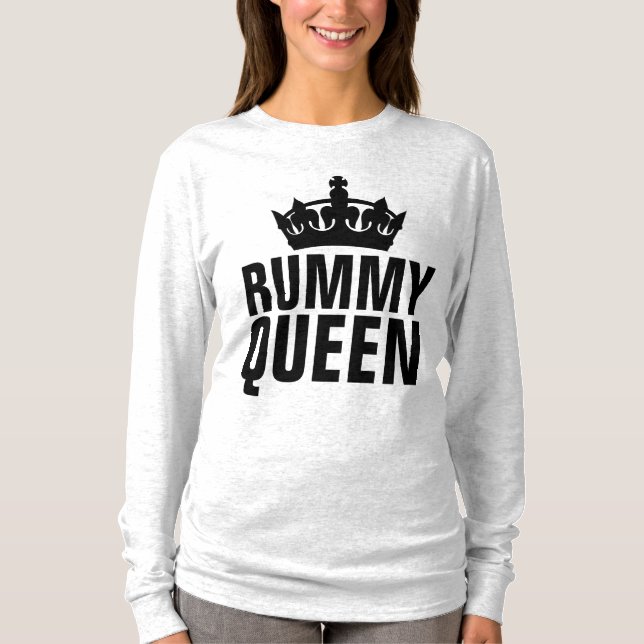 RUMMY QUEEN T-Shirts (Framsida)