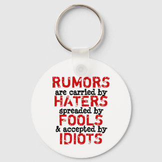 RUMORS ~ Keychain Truism / filosofi Nyckelring