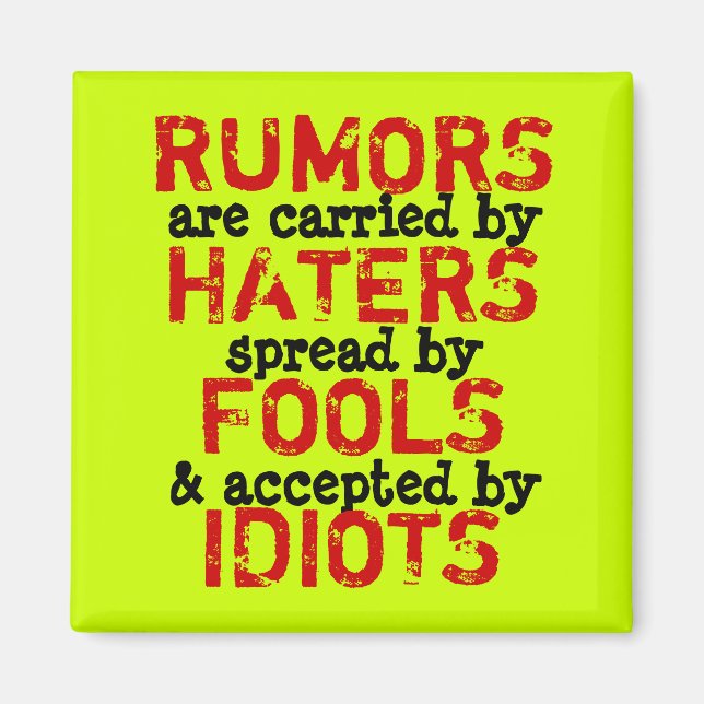 RUMORS ~ Magnet Truism (Framsidan)