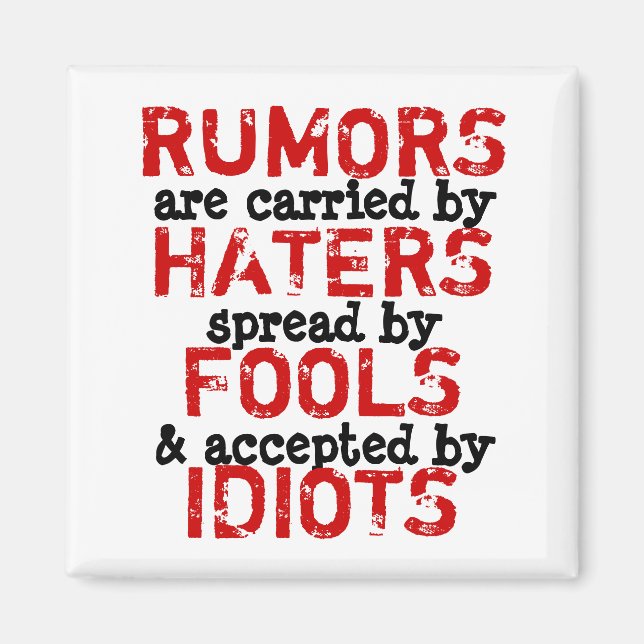 RUMORS ~ Magnet Truism (Framsidan)