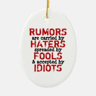 RUMORS - Ornament Spegel (2 sidor)