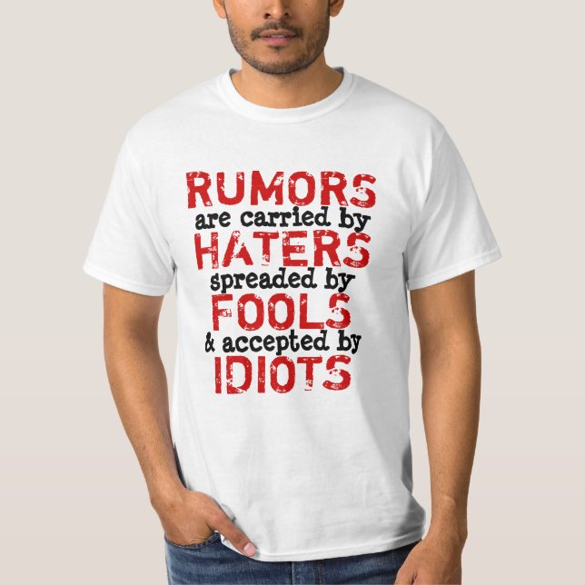 RUMORS ~ Tshirt TRUISM T-shirt (Framsida)