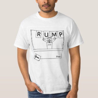 RUMP-TECKNAD T SHIRT