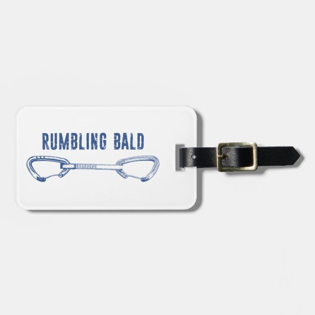 Rumpande Bordsklättring Quickdraw Bagagebricka (Horisontell Framsida)