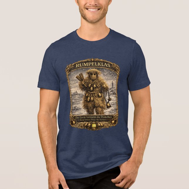 Rumpelklas Folklore Larm Skingr bort Mörkret T Shirt (Framsida)