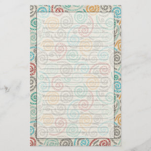 Rumpled papper för broderi finare