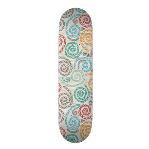 Rumpled papper för broderi finare skateboard bräda 19,5 cm