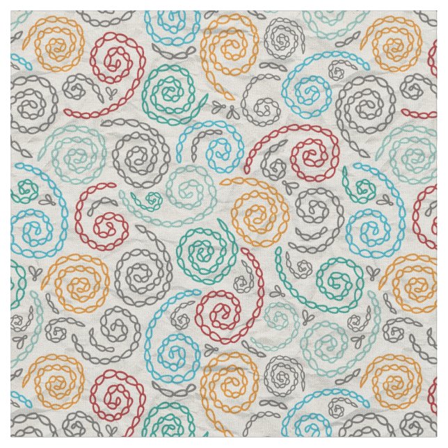 Rumpled papper för broderi finare tyg (Närbild)
