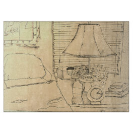 Rumsdekorativt glasskärningspenna 15" x 11"