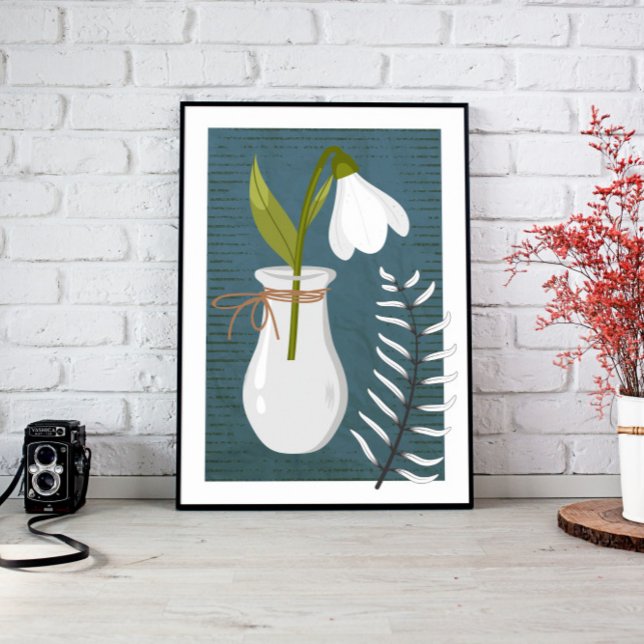 Rumsdekorestesier, levarusukonst canvastryck (living room décor, above bed wall art, modern home décor, nursery wall art, large wall décor, canvas)