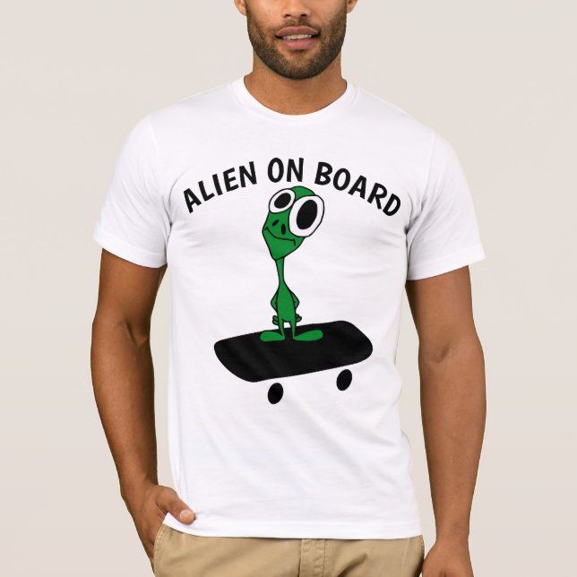 RUMSFARANDE SKATEBOARD T-Shirts (Framsida)