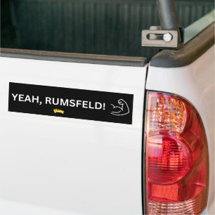 Rumsfeld Bildekal