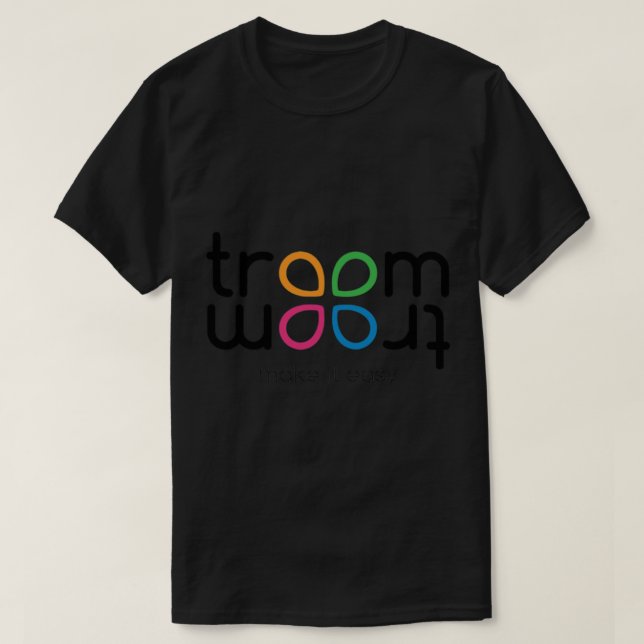 rumskomplexet gör det enkelt t shirt (Design framsida)