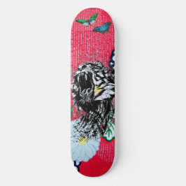 RUMSSKATEKORT MED SMÖR MINI SKATEBOARD BRÄDA 18,5 CM