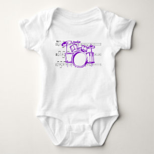 Rumsuppsättning och musik t shirt