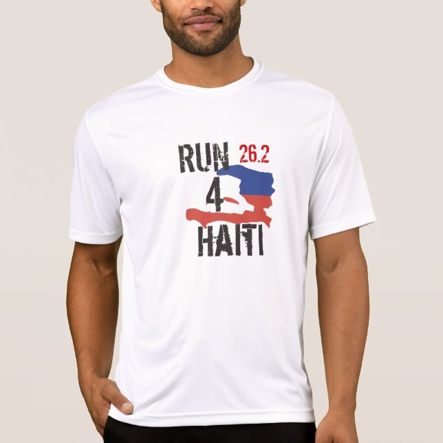 Run4Haiti-springskjorta Tröja (Framsida)
