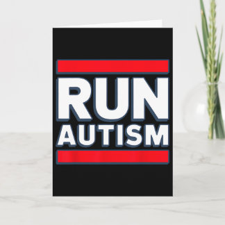 Run Autism For Comfortable Inspirational Autism Ad Kort