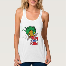 Run Forest Run Linne Med Racerback