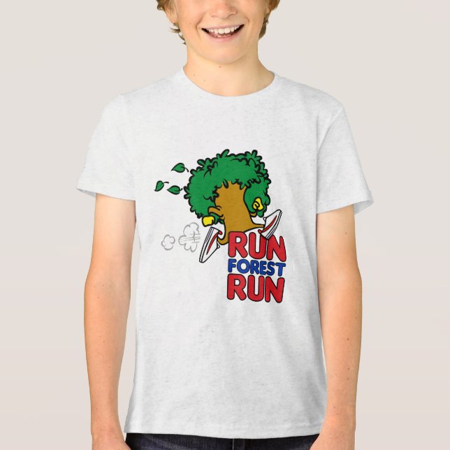 Run Forest Run T Shirt (Framsida)