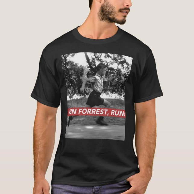 RUN FORREST, RUN! Classic T-Shirt (Framsida)