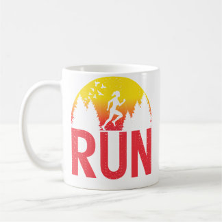 Run Funny Running Girls Runner Girl Athletics Endu Kaffemugg